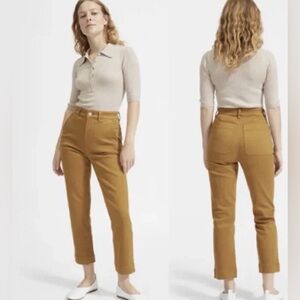 Everlane Women's Cropped Jeans in Camel